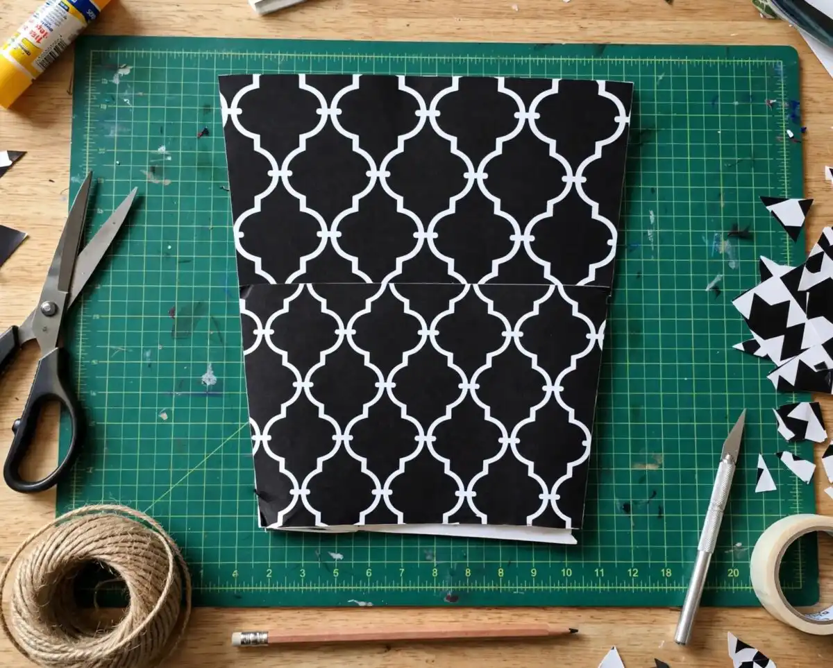 A collection of seamless geometric and abstract patterns for tumblers design printed on a plain product mockup