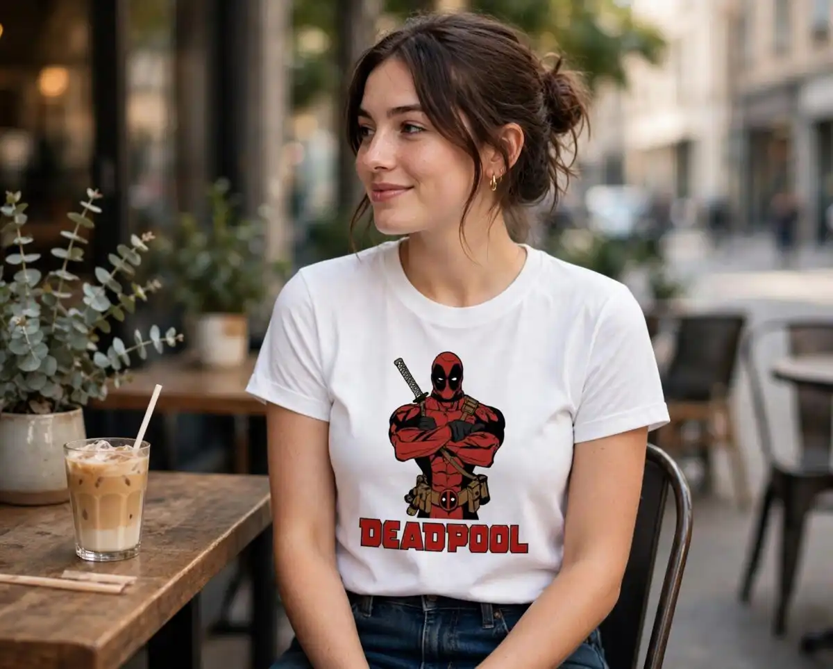 deadpool: many deadpool birthday designs for shirts, mugs and tumblers deadpool bundle many deadpool cut file design printed on a plain product mockup