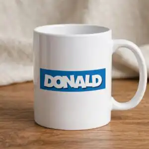 donald duck svg files for cricut design printed on a plain product mockup