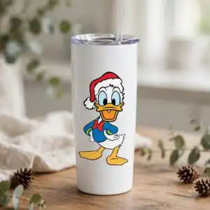 donald duck svg files for cricut design printed on a plain product mockup