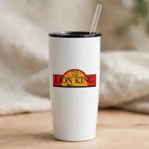 lion king characters images png design printed on a plain product mockup