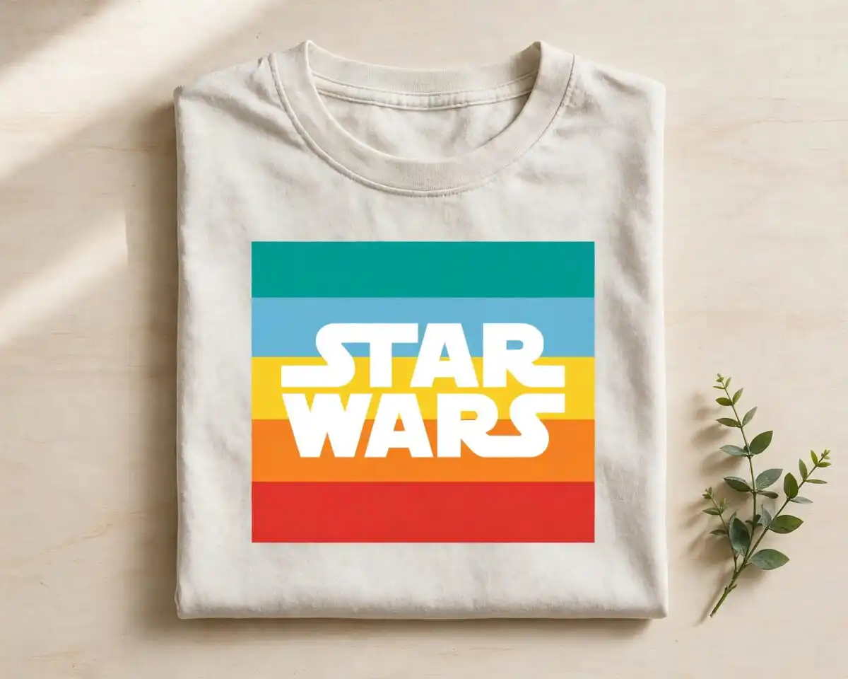 baby yoda birthday png design printed on a plain product mockup