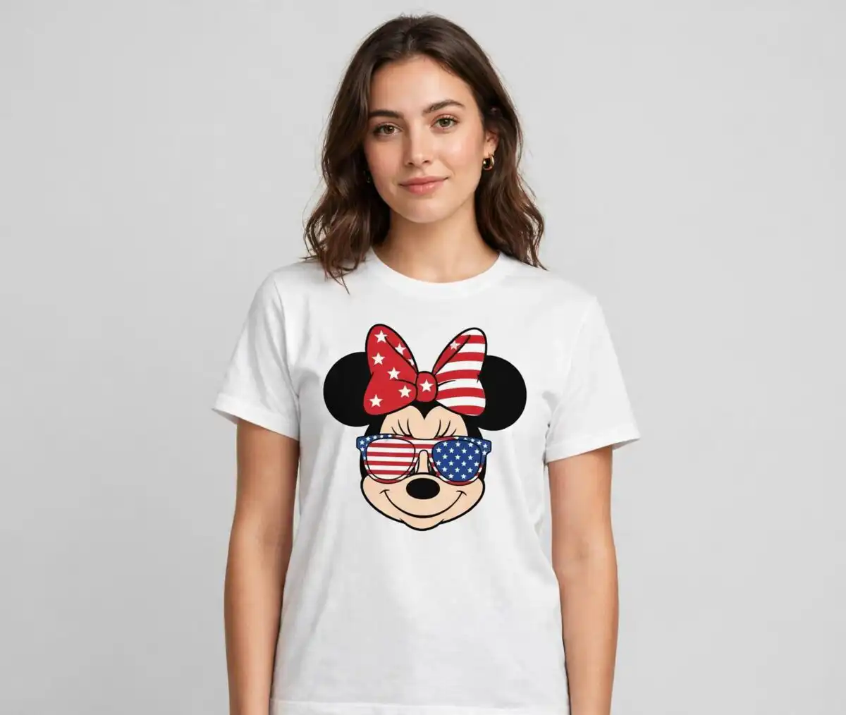 mickey and minnie love birthday collage for family shirts mickey minnie love svg design printed on a plain product mockup