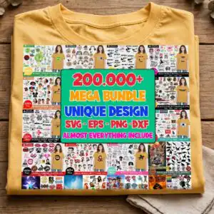 design printed on a plain product mockup