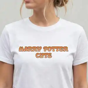 harry potter cute png design printed on a plain product mockup
