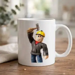 roblox roblox clip art svg design printed on a plain product mockup