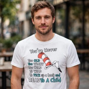 read child cat hat svg design printed on a plain product mockup