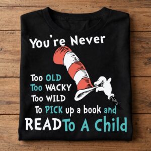 read child cat hat svg design printed on a plain product mockup
