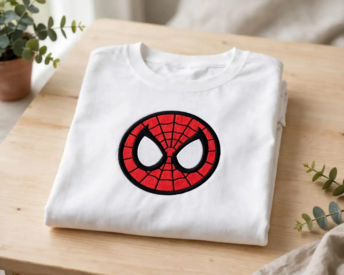 spidey and his amazing friends birthday clipart for shirts and party decor spidey and his amazing friends svg design printed on a plain product mockup