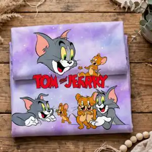 tom jerry tumbler tom png sublimation design printed on a plain product mockup