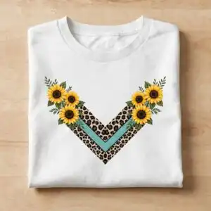 mothers day mama burst tumbler wrap with sunflower and bee patterns burst tumbler designs design printed on a plain product mockup