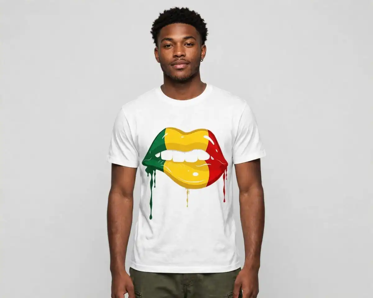 juneteenth freedom day svg design printed on a plain product mockup