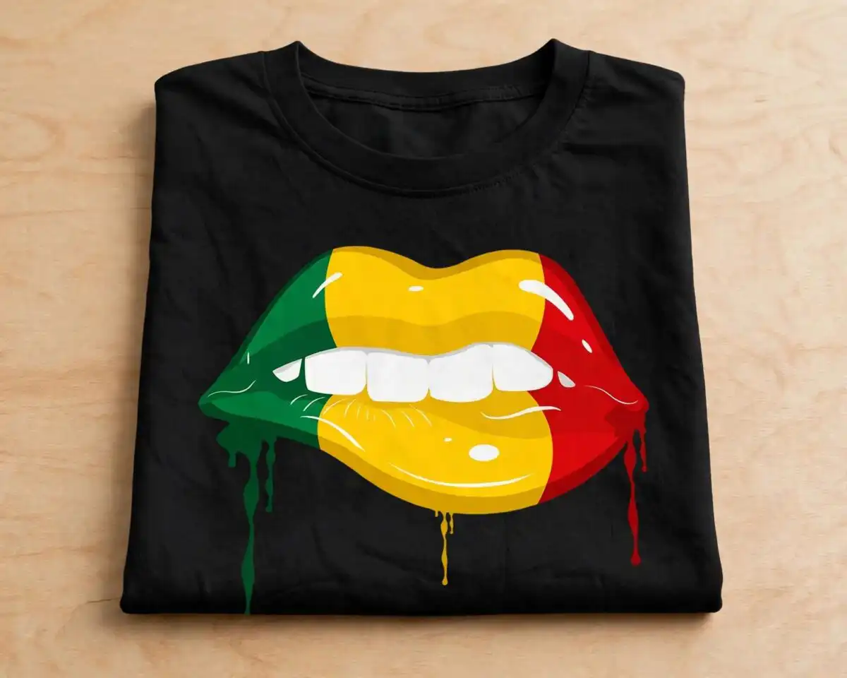 juneteenth freedom day svg design printed on a plain product mockup