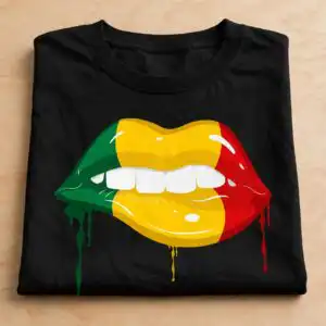 juneteenth freedom day svg design printed on a plain product mockup