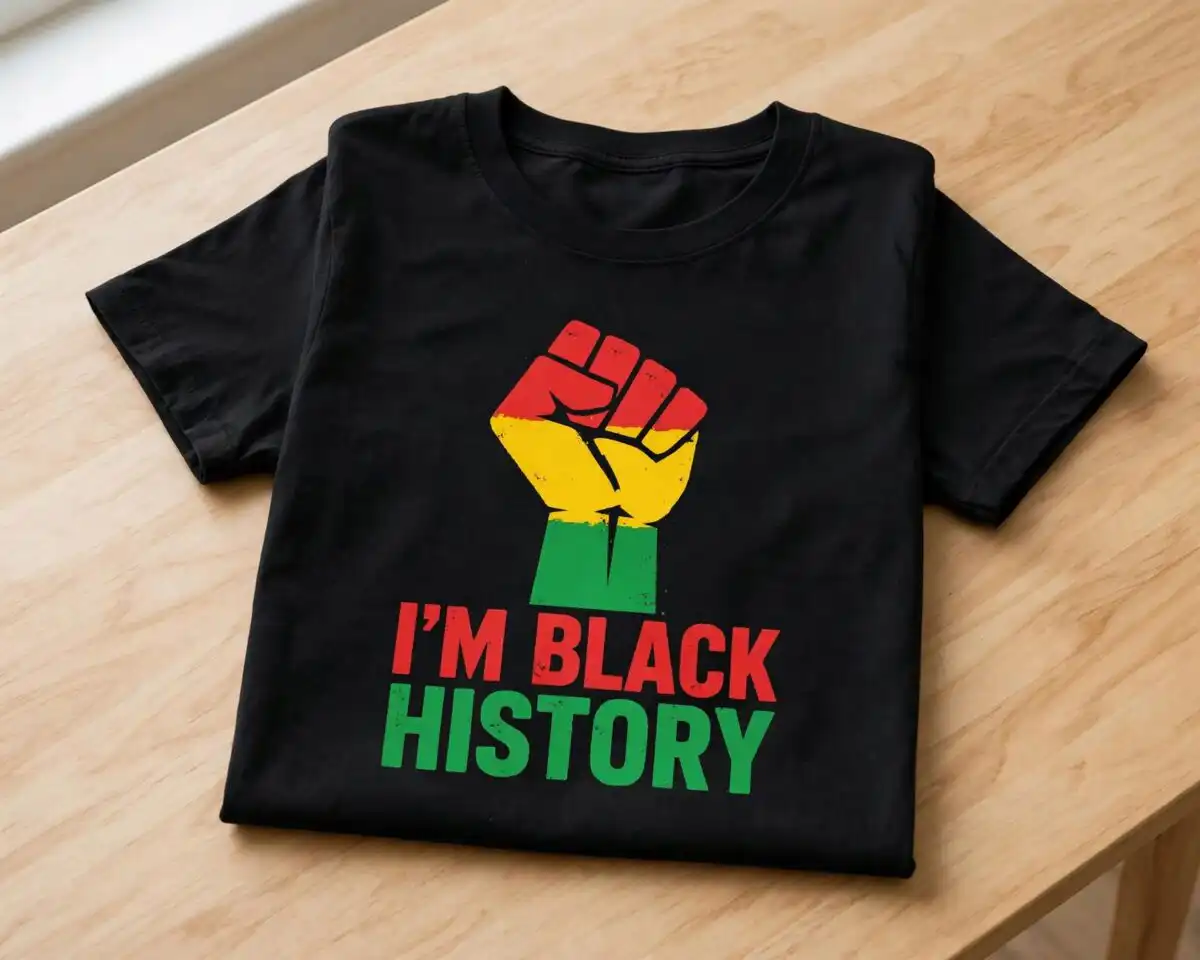 juneteenth freedom day - black history pride png for shirts juneteenth freedom day png design printed on a plain product mockup
