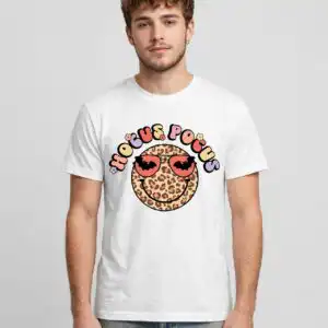 retro halloween svg design printed on a plain product mockup