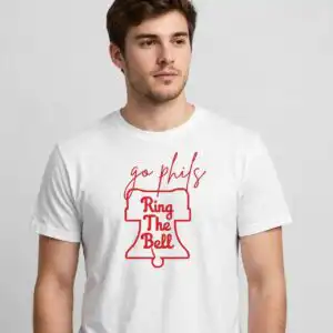 philadelphia phillies baseball team 2022 world series fan philadelphia phillies baseball team png design printed on a plain product mockup