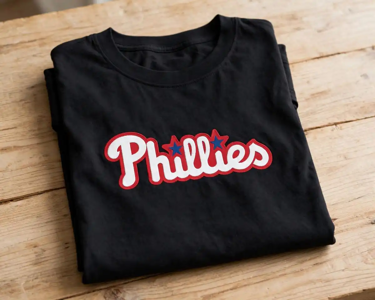 philadelphia phillies baseball team 2022 world series fan philadelphia phillies baseball team png design printed on a plain product mockup