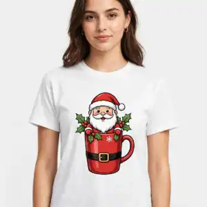 christmas vibes beverage cups grid - 72 festive drinks for shirts, mugs and tumblers christmas vibes svg design printed on a plain product mockup