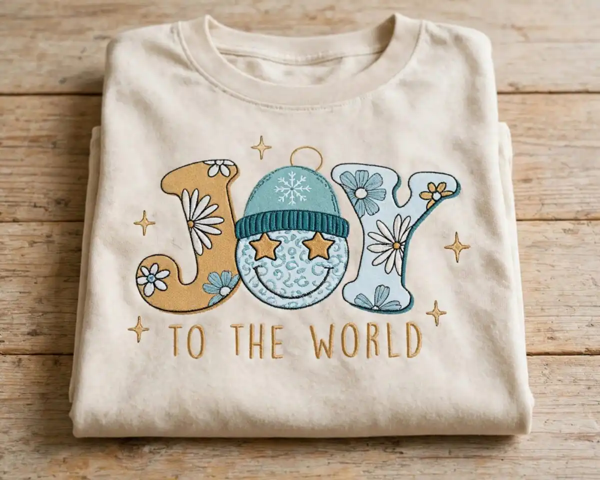 christmas winter quotes cute svg design printed on a plain product mockup
