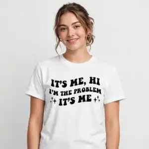 taylor swift svg files design printed on a plain product mockup