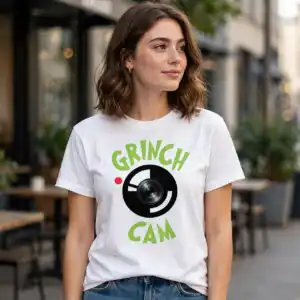 ultimate grinch combo svg bundle for christmas crafts A collection of green character designs with various expressions and poses, some wearing Santa hats. design printed on a plai