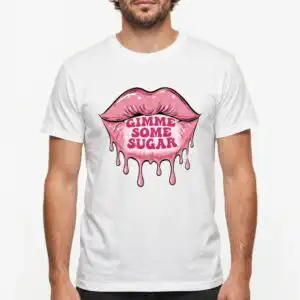 valentine's day png images design printed on a plain product mockup
