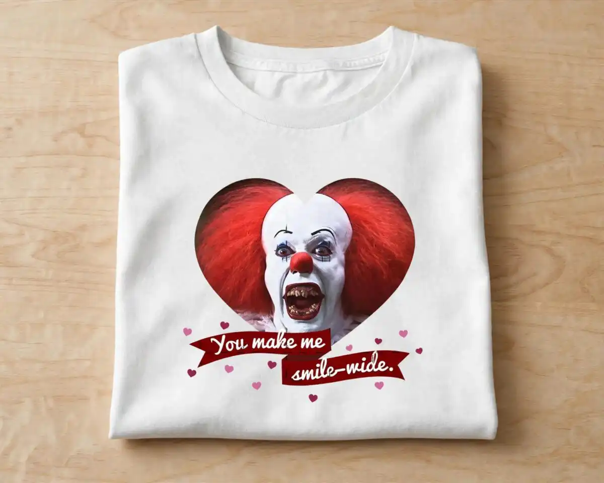 valentine's day heart png design printed on a plain product mockup