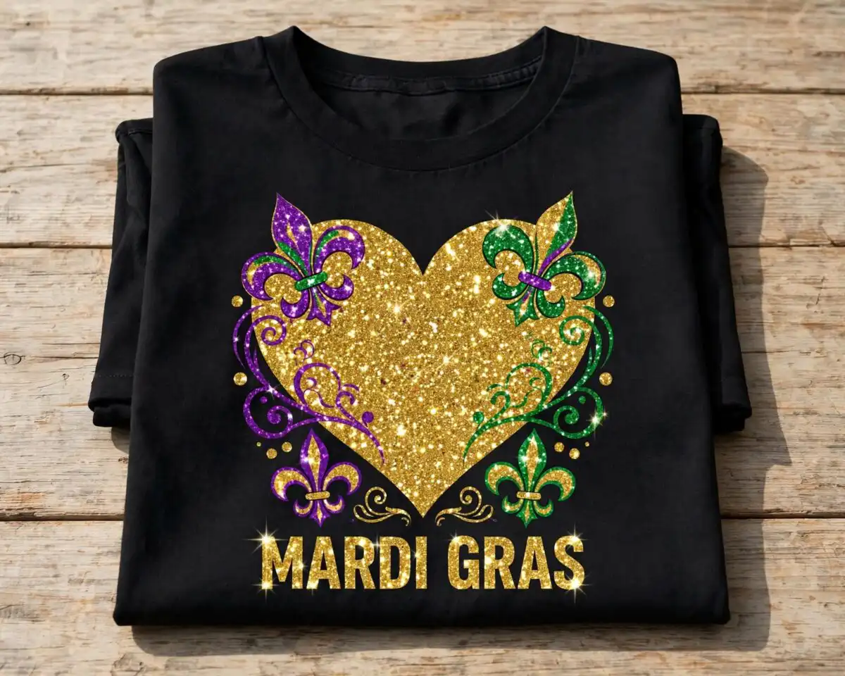 festive mardi gras festival celebration sublimation for party shirts and tumblers mardi gras festival celebration sublimation design printed on a plain product mockup