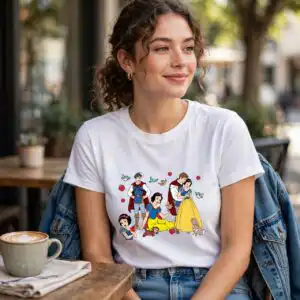 everyday disney princess wrap designs png design printed on a plain product mockup