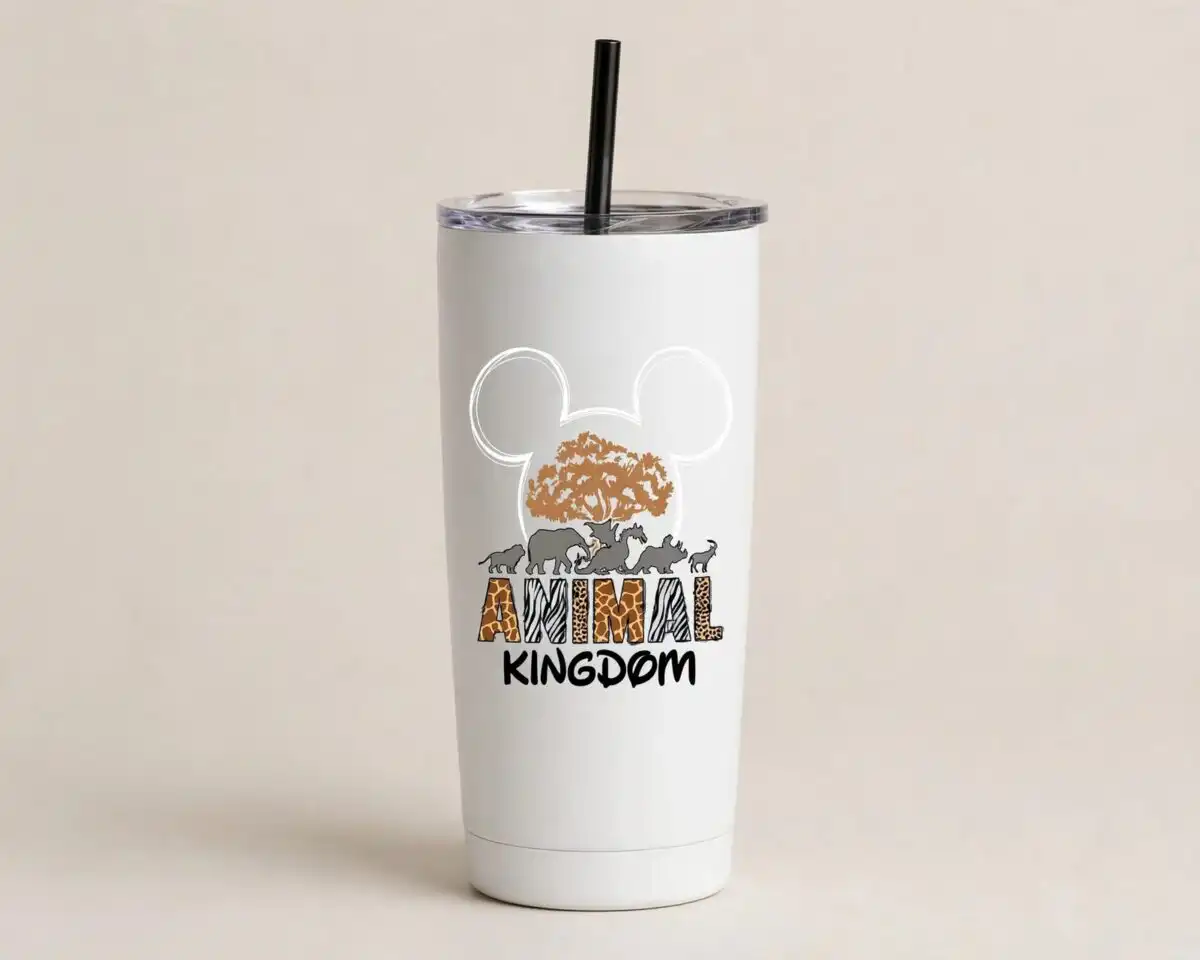 disney sublimation shirt ideas: animal kingdom 2023 vacation of safari designs disney sublimation png design printed on a plain product mockup