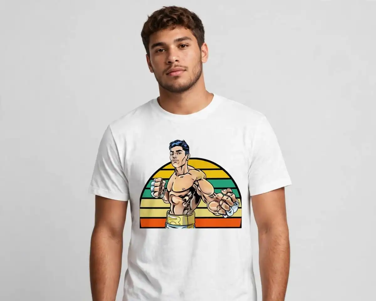 ryan garcia png design printed on a plain product mockup