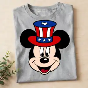 usa flag svg vector design printed on a plain product mockup