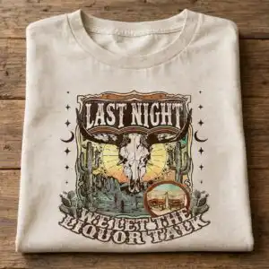 baby last night png music design printed on a plain product mockup