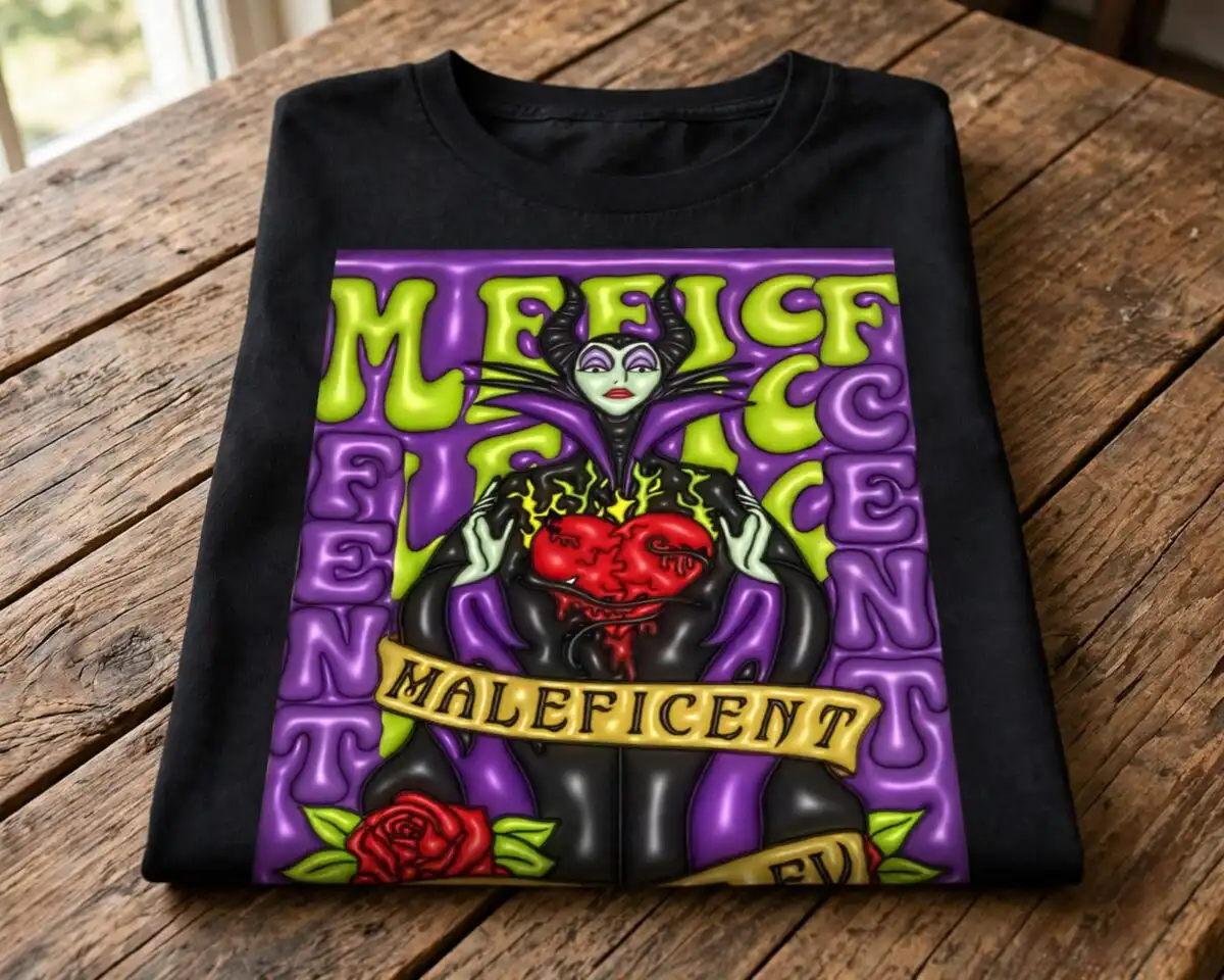 villians halloween inflated 20oz svg design printed on a plain product mockup