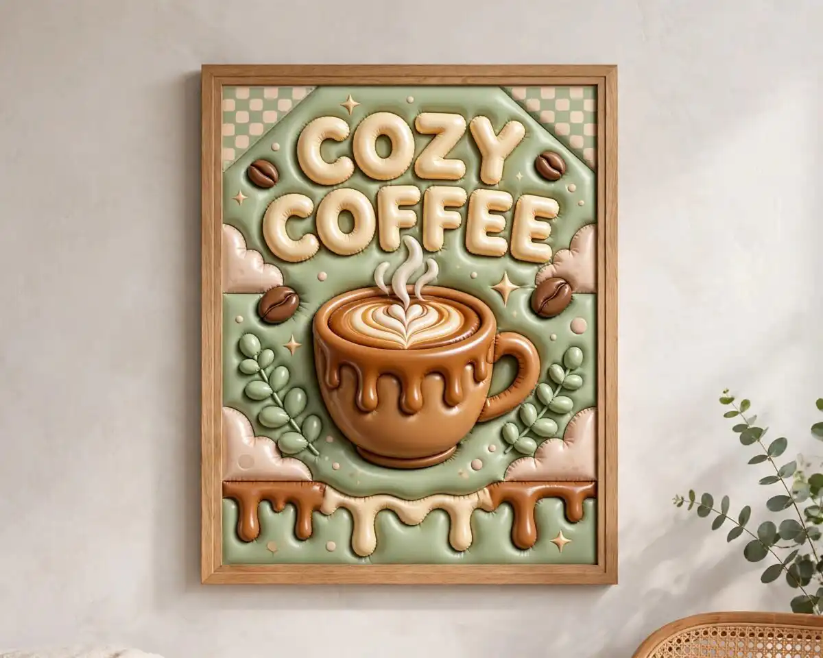 playful tigger coffee inflated 3d wrap collection for 20oz skinny tumblers tigger tumbler wrap svg design printed on a plain product mockup