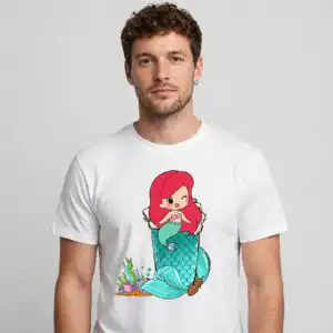 disney princess coffee halloween png design printed on a plain product mockup
