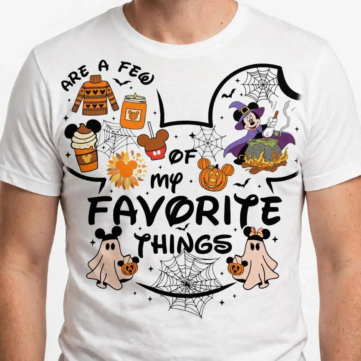 these are a few of my favorite things png design printed on a plain product mockup
