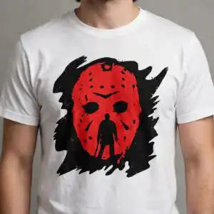 jason horror hockey mask design for halloween shirts and tumblers jason mask svg design printed on a plain product mockup