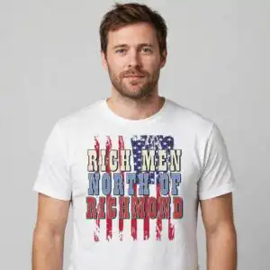 everyday rich men north of richmond country music - 6 vintage designs everyday rich men north richmond png design printed on a plain product mockup