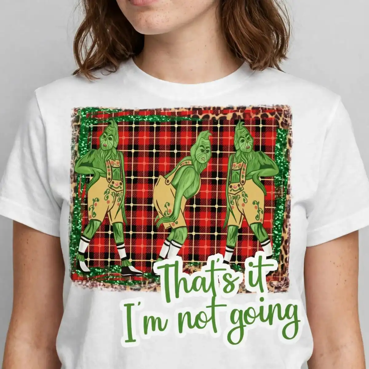 that's it i'm not going png - funny retro christmas sublimation that's it im not going png design printed on a plain product mockup