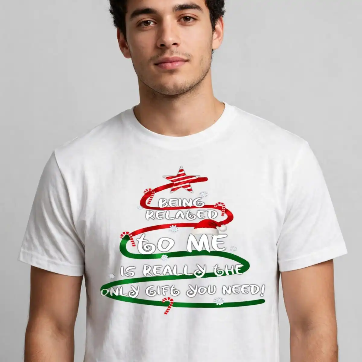 me really only gift svg design printed on a plain product mockup