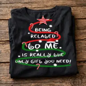 me really only gift svg design printed on a plain product mockup