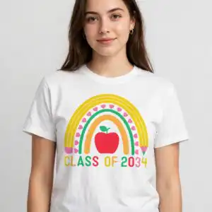 class grow me kindergarten svg design printed on a plain product mockup