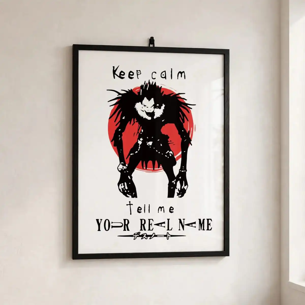 keep calm svg design printed on a plain product mockup