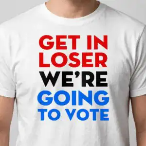 get loser we're going svg design printed on a plain product mockup