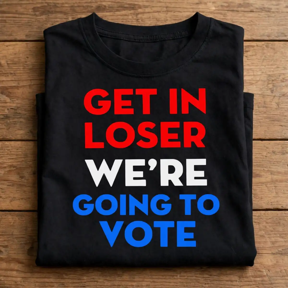 get loser we're going svg design printed on a plain product mockup