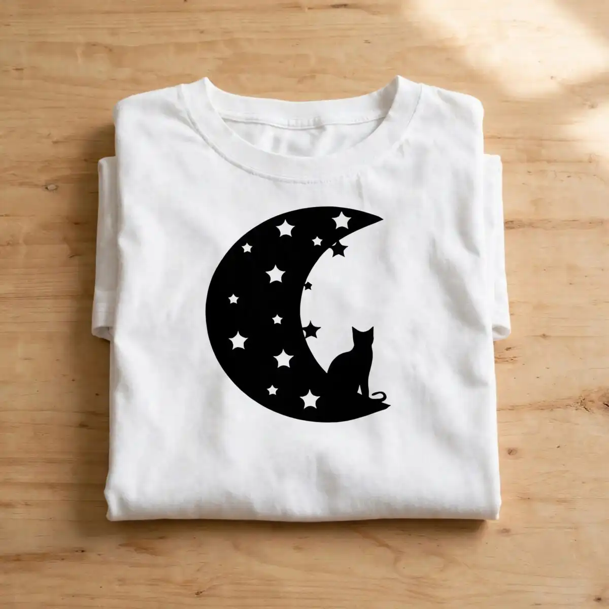four moons halloween crescent moon clipart set with spooky cutouts halloween crescent moon clipart design printed on a plain product mockup