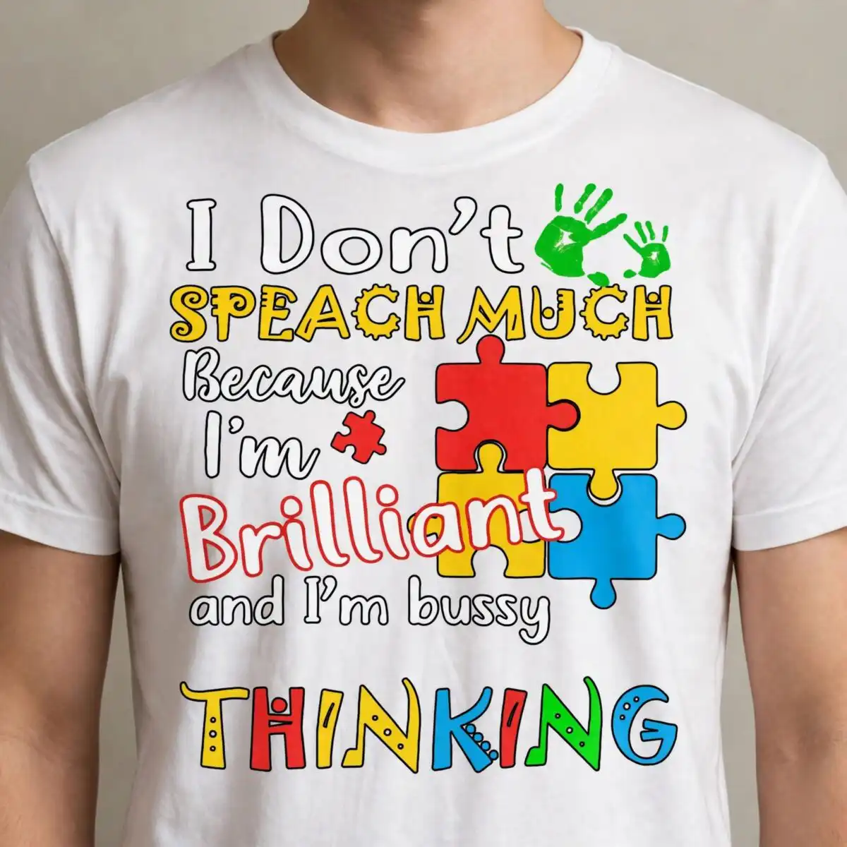 don't speach much because svg design printed on a plain product mockup