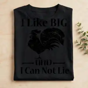 like can not lie svg design printed on a plain product mockup